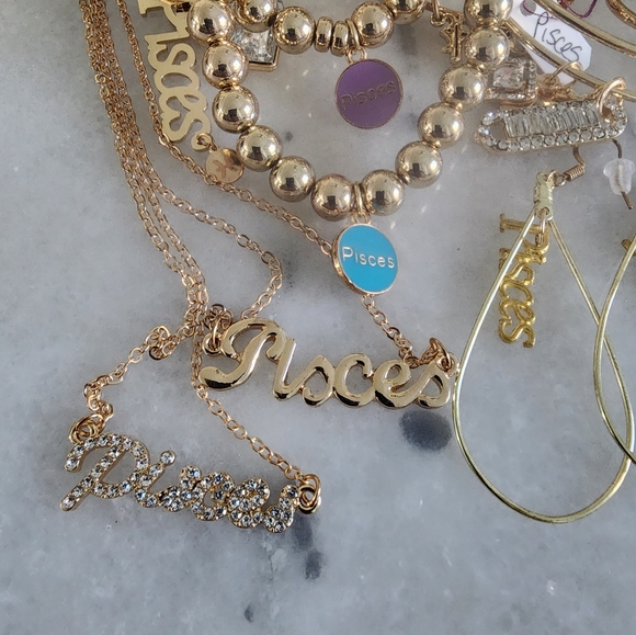 🔥ZODIAC "PISCES" GOLD BUNDLE🔥 (2) - Picture 4 of 5